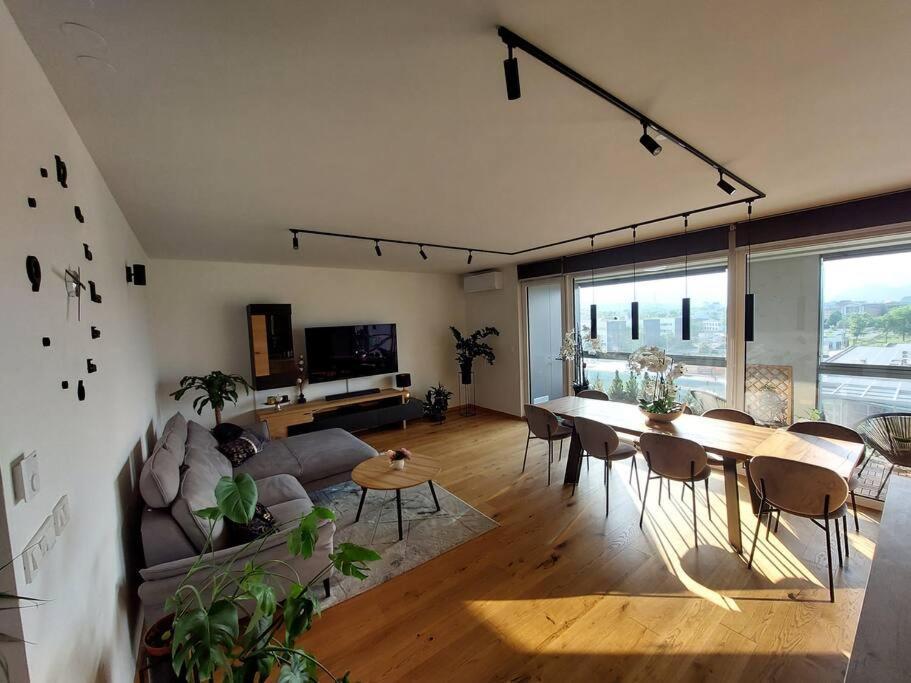 Luxury Apartment Liubliana Exterior foto
